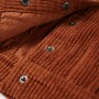 Cognacfarbene Cord-Kinderjacke 104 von vidaXL, Oberbekleidung für Kinder - Ref: Foro24-13910, Preis: 13,66 €, Rabatt: %