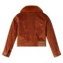 Cognac Cord Kinderjacke 128 von vidaXL, Oberbekleidung für Kinder - Ref: Foro24-13912, Preis: 13,53 €, Rabatt: %