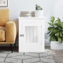 Hundekäfig aus Holzwerkstoff weiß 55x80x68 cm von vidaXL, Hundehütten - Ref: Foro24-838323, Preis: 88,73 €, Rabatt: %