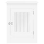 Engineered wood dog crate, white, 55x80x68 cm by vidaXL, Dog kennels - Ref: Foro24-838323, Price: 88,73 €, Discount: %