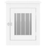 Hundekäfig aus Holzwerkstoff weiß 55x75x65 cm von vidaXL, Hundehütten - Ref: Foro24-838316, Preis: 91,00 €, Rabatt: %