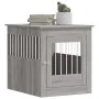 Dog crate made of gray Sonoma engineered wood, measuring 64.5x80x71 cm. by vidaXL, Dog kennels - Ref: Foro24-838335, Price: 1...