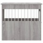 Jaula para perros madera ingeniería gris Sonoma 64,5x80x71 cm de vidaXL, Casetas para perros - Ref: Foro24-838335, Precio: 95...