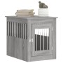 Hundekäfig aus grauem Holzwerkstoff Sonoma 55x75x65 cm von vidaXL, Hundehütten - Ref: Foro24-838321, Preis: 95,48 €, Rabatt: %