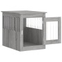 Hundekäfig aus grauem Holzwerkstoff Sonoma 55x75x65 cm von vidaXL, Hundehütten - Ref: Foro24-838321, Preis: 95,48 €, Rabatt: %