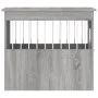 Hundekäfig aus grauem Holzwerkstoff Sonoma 55x75x65 cm von vidaXL, Hundehütten - Ref: Foro24-838321, Preis: 93,90 €, Rabatt: %