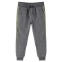 Children's gray mélange sweatpants size 104 by vidaXL, kids pants - Ref: Foro24-13280, Price: 10,50 €, Discount: %