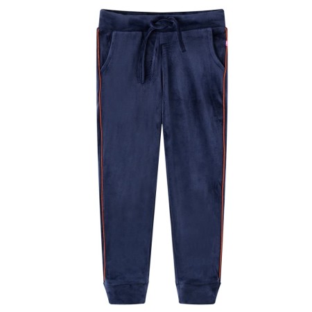 Pantalones de chándal infantiles azul marino 104 de vidaXL, Pantalones de niños - Ref: Foro24-14315, Precio: 11,95 €, Descuen...