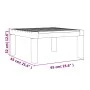 Sun lounger with white PP cushions. by vidaXL, Loungers - Ref: Foro24-364724, Price: 159,73 €, Discount: %
