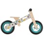 Bicicleta de equilibrio para niños estampado azul