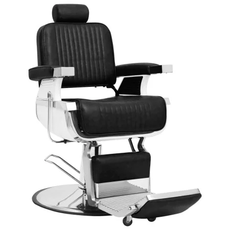 Friseurstuhl aus schwarzem Kunstleder, 68 x 69 x 116 cm von vidaXL, Friseurstühle - Ref: Foro24-110168, Preis: 819,68 €, Raba...