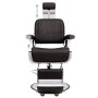 Silla de peluquería de cuero sintético negro 68x69x116 cm de vidaXL, Sillas de peluquería - Ref: Foro24-110168, Precio: 836,93 €