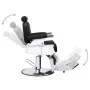 Friseurstuhl aus schwarzem Kunstleder, 68 x 69 x 116 cm von vidaXL, Friseurstühle - Ref: Foro24-110168, Preis: 819,68 €, Raba...