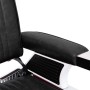 Silla de peluquería de cuero sintético negro 68x69x116 cm de vidaXL, Sillas de peluquería - Ref: Foro24-110168, Precio: 836,93 €