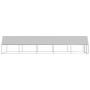 Jaula gallinero de exterior de acero galvanizado 3x10x2 m de vidaXL, Jaulas y habitáculos para animales pequeños - Ref: Foro2...