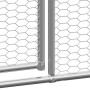 Jaula gallinero de exterior de acero galvanizado 3x10x2 m