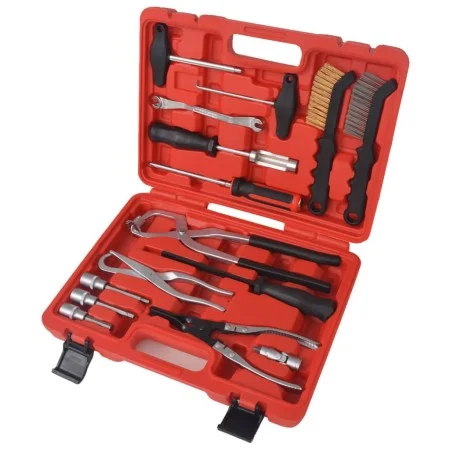 Herramientas de mantenimiento y montaje de frenos 15 piezas de vidaXL, Herramientas de mano - Ref: Foro24-210425, Precio: 74,...