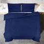 Leichtes Mikrofaser-Bettbezug-Set in Marineblau, 260x220 cm. von vidaXL, Bettbezüge - Ref: Foro24-136013, Preis: 26,35 €, Rab...