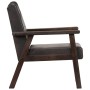 Echter grauer Ledersessel von vidaXL, Sessel - Ref: Foro24-247643, Preis: 215,30 €, Rabatt: %