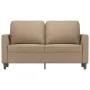 Sofá de 2 plazas de cuero sintético color capuchino 120 cm by vidaXL, Sofas - Ref: Foro24-359332, Price: 198,57 €, Discount: %