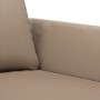 Zweisitzer-Sofa aus synthetischem Capuccino-Farbe Leder, 120 cm. von vidaXL, Sofas - Ref: Foro24-359332, Preis: 201,19 €, Rab...