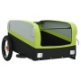 Fahrradanhänger aus schwarzem und grünem Eisen, 30 kg. von vidaXL, Fahrradanhänger - Ref: Foro24-94039, Preis: 86,07 €, Rabat...