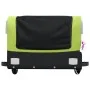 Remolque para bicicleta hierro negro y verde 30 kg de vidaXL, Remolques para bicicletas - Ref: Foro24-94039, Precio: 84,42 €,...