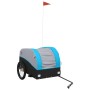 Fahrradanhänger aus schwarzem und blauem Eisen, 45 kg. von vidaXL, Fahrradanhänger - Ref: Foro24-94135, Preis: 86,37 €, Rabat...