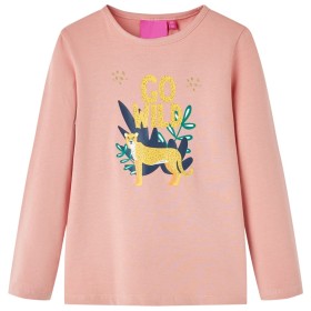 Kinder langärmliges T-Shirt in hellem Rosa, Größe 92. von vidaXL, Kinder-T-Shirts - Ref: Foro24-13549, Preis: 8,39 €, Rabatt: %