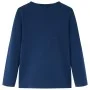 Camiseta infantil de manga larga azul marino 140 by vidaXL, Kids T-shirts - Ref: Foro24-13563, Price: 8,30 €, Discount: %