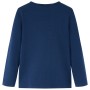 Kinder Langarmshirt in Marineblau, Größe 140. von vidaXL, Kinder-T-Shirts - Ref: Foro24-13563, Preis: 8,39 €, Rabatt: %