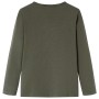 Langärmeliges khaki-farbenes Kinder-T-Shirt, Größe 104. von vidaXL, Kinder-T-Shirts - Ref: Foro24-13485, Preis: 8,66 €, Rabat...