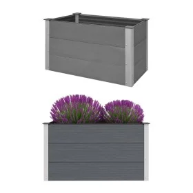 Graues WPC-Blumenbeet 100x50x54 cm von vidaXL, Töpfe und Pflanzgefäße - Ref: Foro24-43603, Preis: 202,47 €, Rabatt: %