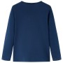 Kinder Langarmshirt in Marineblau, Größe 140. von vidaXL, Kinder-T-Shirts - Ref: Foro24-13493, Preis: 8,66 €, Rabatt: %
