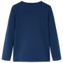 Kinder Langarmshirt in Marineblau, Größe 116. von vidaXL, Kinder-T-Shirts - Ref: Foro24-13561, Preis: 8,39 €, Rabatt: %