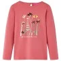 Langärmeliges Kinder-T-Shirt in verwaschenem Rosa, Größe 104. von vidaXL, Kinder-T-Shirts - Ref: Foro24-13610, Preis: 10,56 €...
