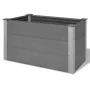 Graues WPC-Blumenbeet 100x50x54 cm von vidaXL, Töpfe und Pflanzgefäße - Ref: Foro24-43603, Preis: 197,70 €, Rabatt: %