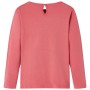 Langärmeliges Kinder-T-Shirt in verwaschenem Rosa, Größe 128. von vidaXL, Kinder-T-Shirts - Ref: Foro24-13612, Preis: 10,70 €...