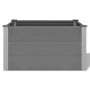 Graues WPC-Blumenbeet 100x50x54 cm von vidaXL, Töpfe und Pflanzgefäße - Ref: Foro24-43603, Preis: 198,27 €, Rabatt: %