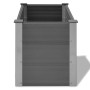 Graues WPC-Blumenbeet 100x50x54 cm von vidaXL, Töpfe und Pflanzgefäße - Ref: Foro24-43603, Preis: 198,27 €, Rabatt: %