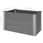 Graues WPC-Blumenbeet 100x50x54 cm von vidaXL, Töpfe und Pflanzgefäße - Ref: Foro24-43603, Preis: 197,70 €, Rabatt: %