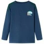 Kinderhoodie in Marineblau, Größe 128 von vidaXL, Kinder-T-Shirts - Ref: Foro24-13472, Preis: 11,43 €, Rabatt: %