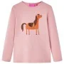 Camiseta infantil de manga larga rosa claro 140 de vidaXL, Camisetas para niños - Ref: Foro24-13633, Precio: 8,85 €, Descuent...