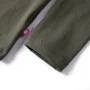 Langarm-Kinder-T-Shirt in Khaki, Größe 128. von vidaXL, Kinder-T-Shirts - Ref: Foro24-13487, Preis: 8,59 €, Rabatt: %