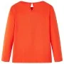Kinderlangarmshirt in dunkelorange Größe 92. von vidaXL, Kinder-T-Shirts - Ref: Foro24-13644, Preis: 8,59 €, Rabatt: %