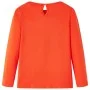 Kinder langärmliges dunkelorangenes T-Shirt Größe 116 von vidaXL, Kinder-T-Shirts - Ref: Foro24-13646, Preis: 8,59 €, Rabatt: %