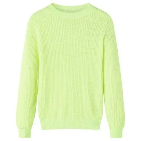 Neon-gelbes Strick-Kindertrikot Größe 128 von vidaXL, Kinder-T-Shirts - Ref: Foro24-14578, Preis: 13,26 €, Rabatt: %
