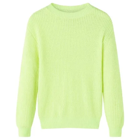 Jersey de punto infantil amarillo neón 128 by vidaXL, Kids T-shirts - Ref: Foro24-14578, Price: 13,26 €, Discount: %
