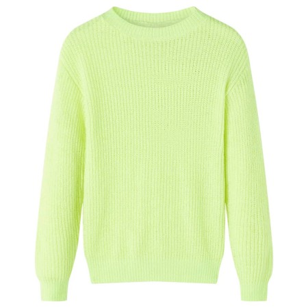 Neon-gelbes Strick-Kindertrikot Größe 128 von vidaXL, Kinder-T-Shirts - Ref: Foro24-14578, Preis: 15,79 €, Rabatt: %