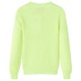Neon-gelbes Strick-Kindertrikot Größe 128 von vidaXL, Kinder-T-Shirts - Ref: Foro24-14578, Preis: 15,79 €, Rabatt: %